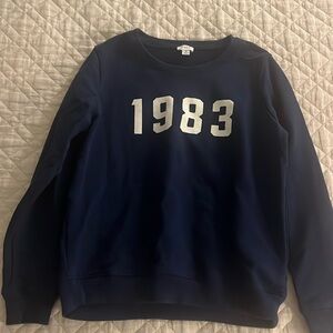 J.Crew 1983 Crewneck Navy